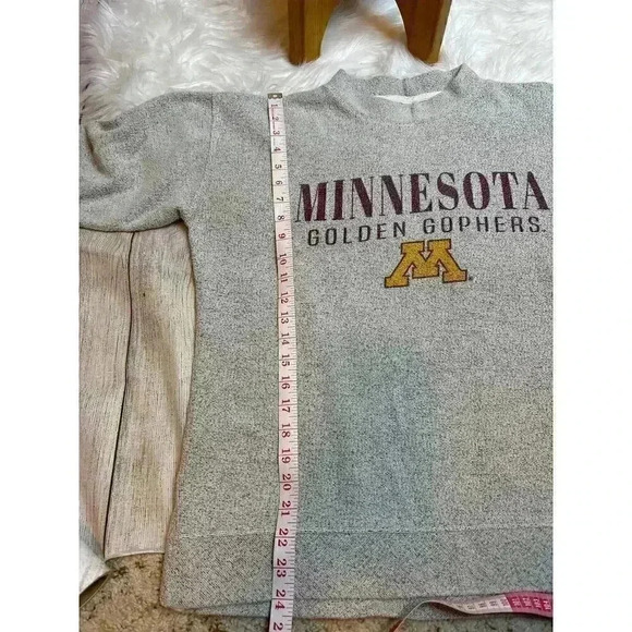 Minnesota Golden Gophers Mock Neck Sweatshirt Bottom Drawers Size M - Picture 7 of 7